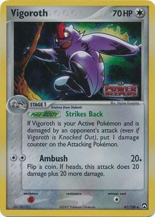 Pokemon | Vigoroth (41/108) (Stamped) [EX: Power Keepers] | The Nerd Merchant
