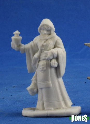 Reaper 77396: Olivia, Female Cleric Bones Classic