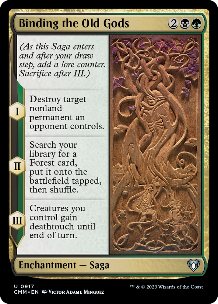 Magic | Binding the Old Gods [Commander Masters] | The Nerd Merchant