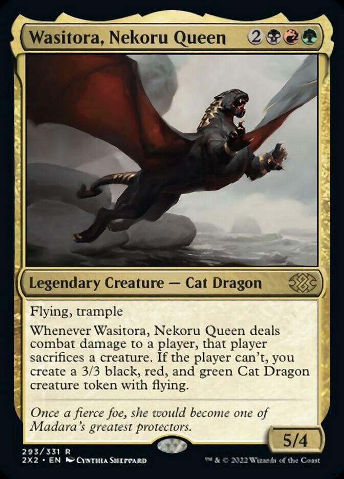Magic | Wasitora, Nekoru Queen [Double Masters 2022] | The Nerd Merchant