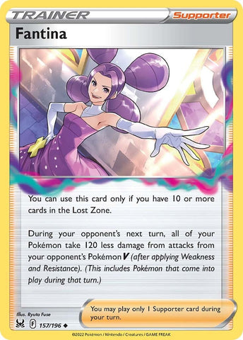 Pokemon | Fantina (157/196) [Sword & Shield: Lost Origin] | The Nerd Merchant