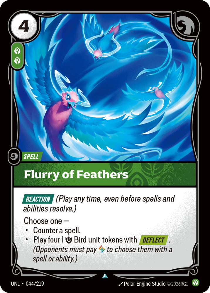 Flurry of Feathers (Foil) - Unleashed (044/219)
