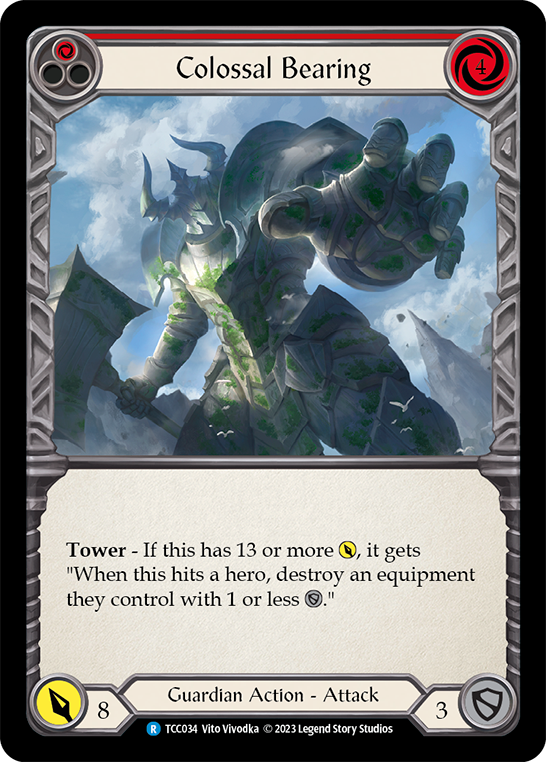 Flesh and Blood TCG | Colossal Bearing [TCC034] (Round the Table: TCC x LSS) | The Nerd Merchant