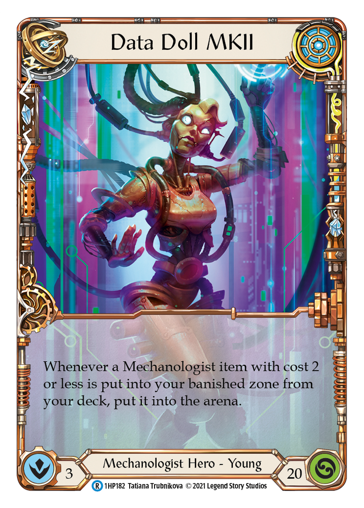Flesh and Blood TCG | Data Doll MKII [1HP182] (History Pack 1) | The Nerd Merchant