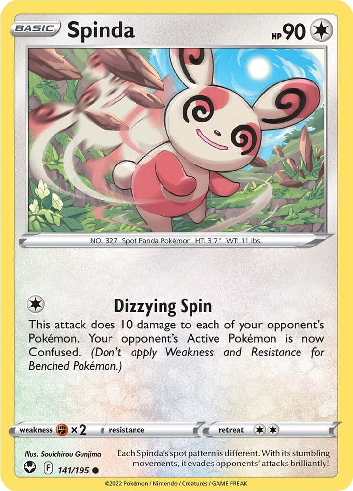 Pokemon | Spinda (141/195) [Sword & Shield: Silver Tempest] | The Nerd Merchant