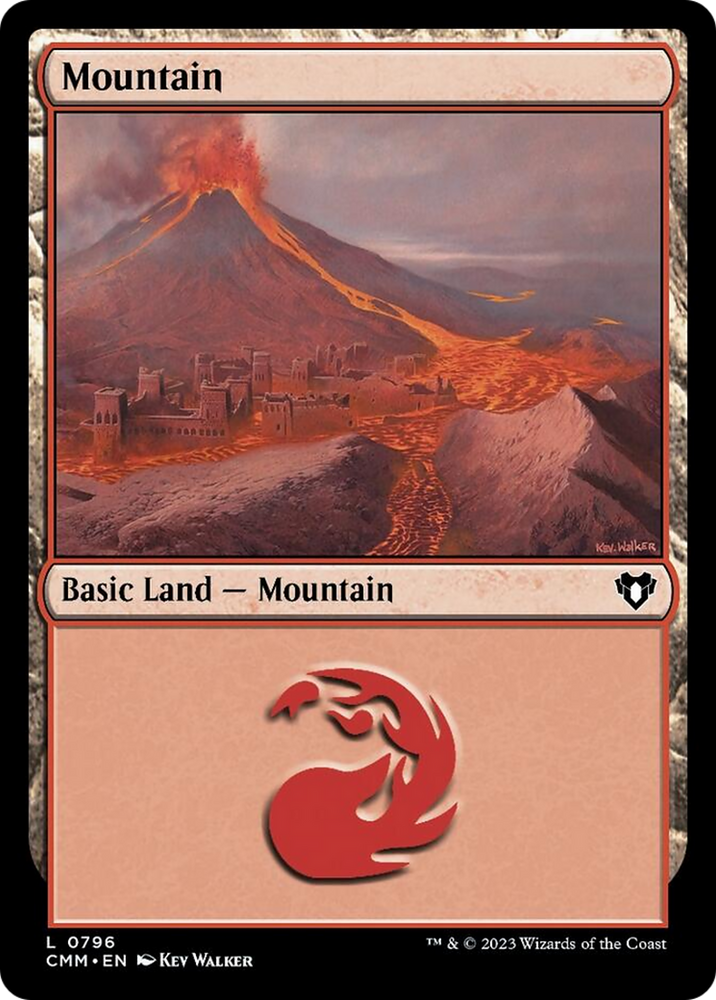 Magic | Mountain (796) [Commander Masters] | The Nerd Merchant