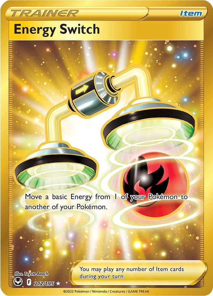 Pokemon | Energy Switch (212/195) [Sword & Shield: Silver Tempest] | The Nerd Merchant