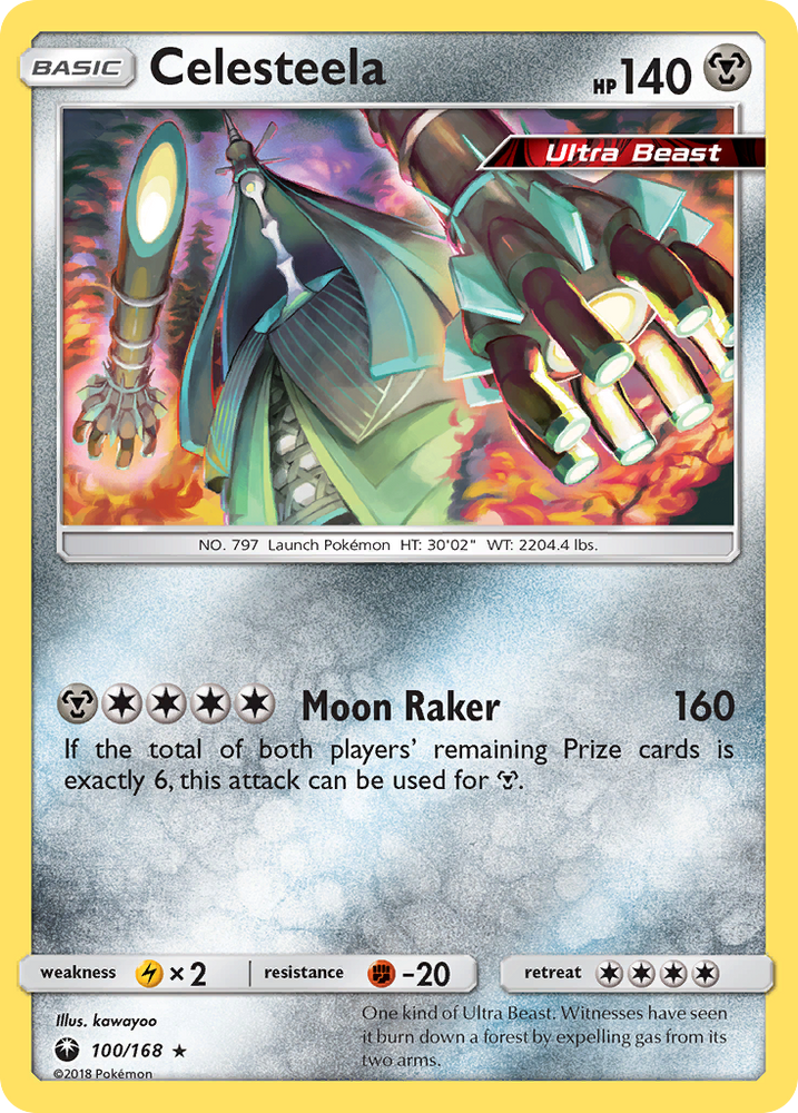 Pokemon | Celesteela (100/168) [Sun & Moon: Celestial Storm] | The Nerd Merchant