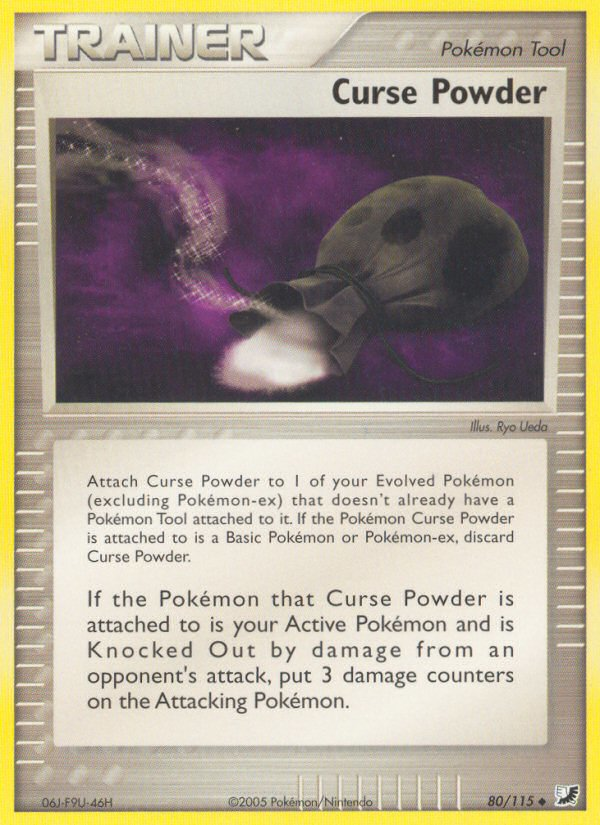 Pokemon | Curse Powder (80/115) [EX: Unseen Forces] | The Nerd Merchant