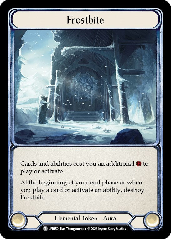 Flesh and Blood TCG | Frostbite // Helio's Mitre [UPR150//UPR183] (Uprising) | The Nerd Merchant