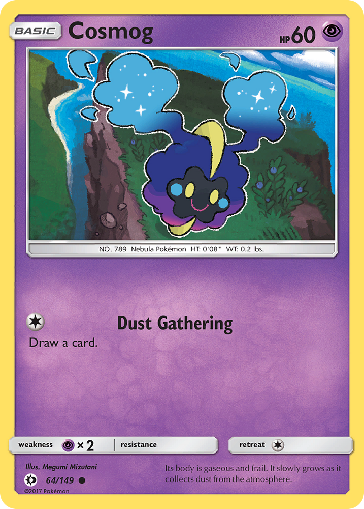 Pokemon | Cosmog (64/149) [Sun & Moon: Base Set] | The Nerd Merchant