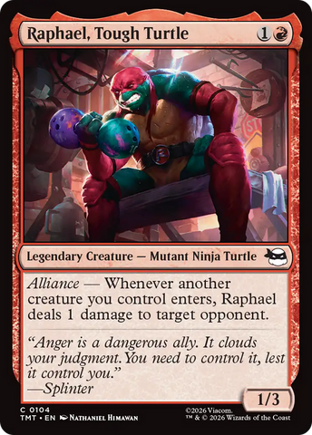 Magic | Raphael, Tough Turtle [Teenage Mutant Ninja Turtles] | The Nerd Merchant