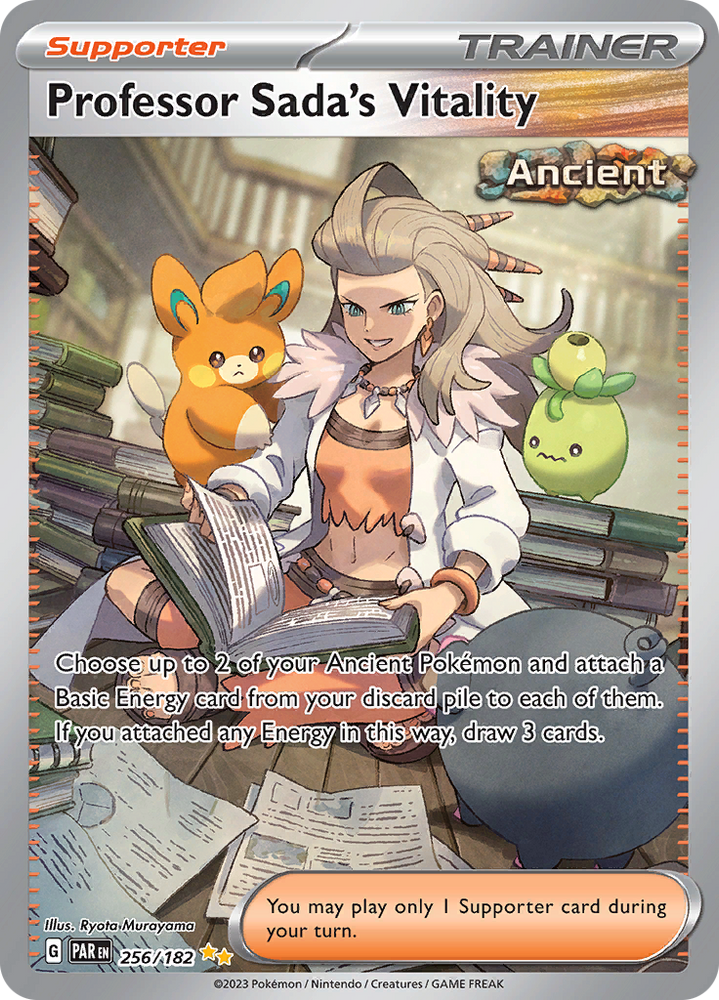 Pokemon | Professor Sada's Vitality (256/182) [Scarlet & Violet: Paradox Rift] | The Nerd Merchant