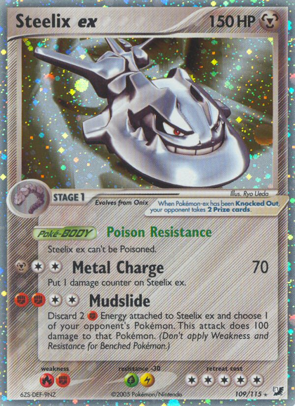 Pokemon | Steelix ex (109/115) [EX: Unseen Forces] | The Nerd Merchant