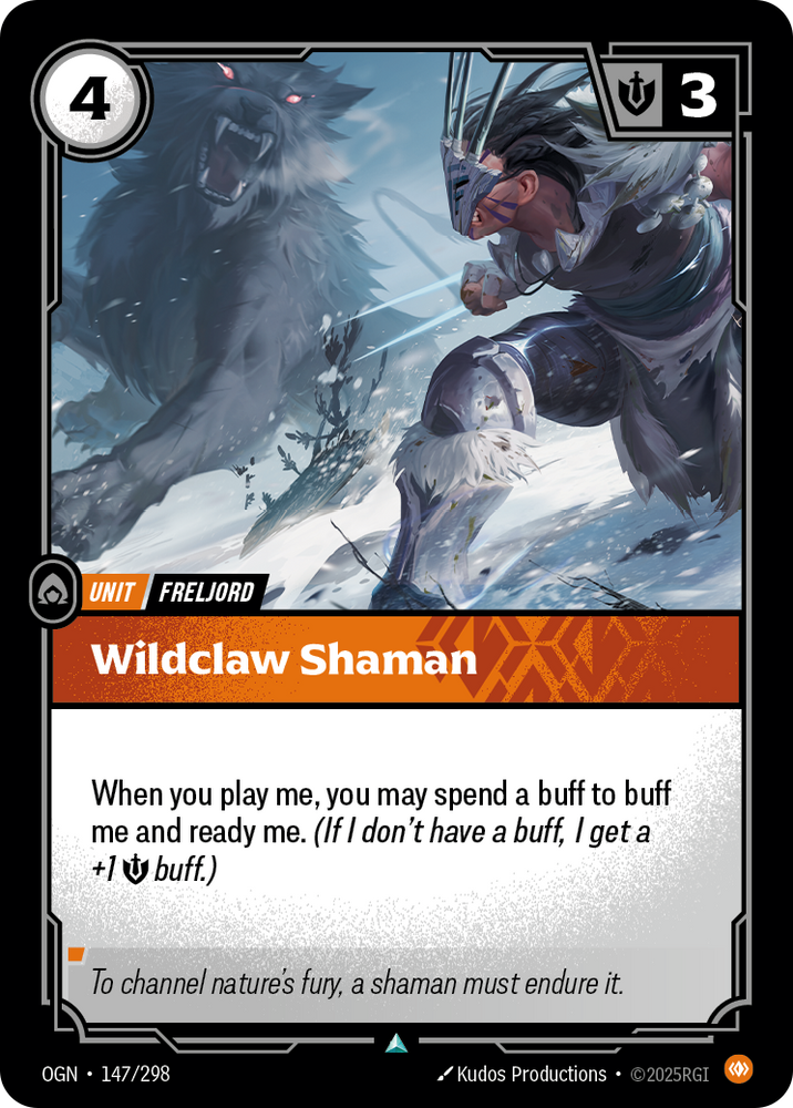 Wildclaw Shaman (Foil) - Origins #147