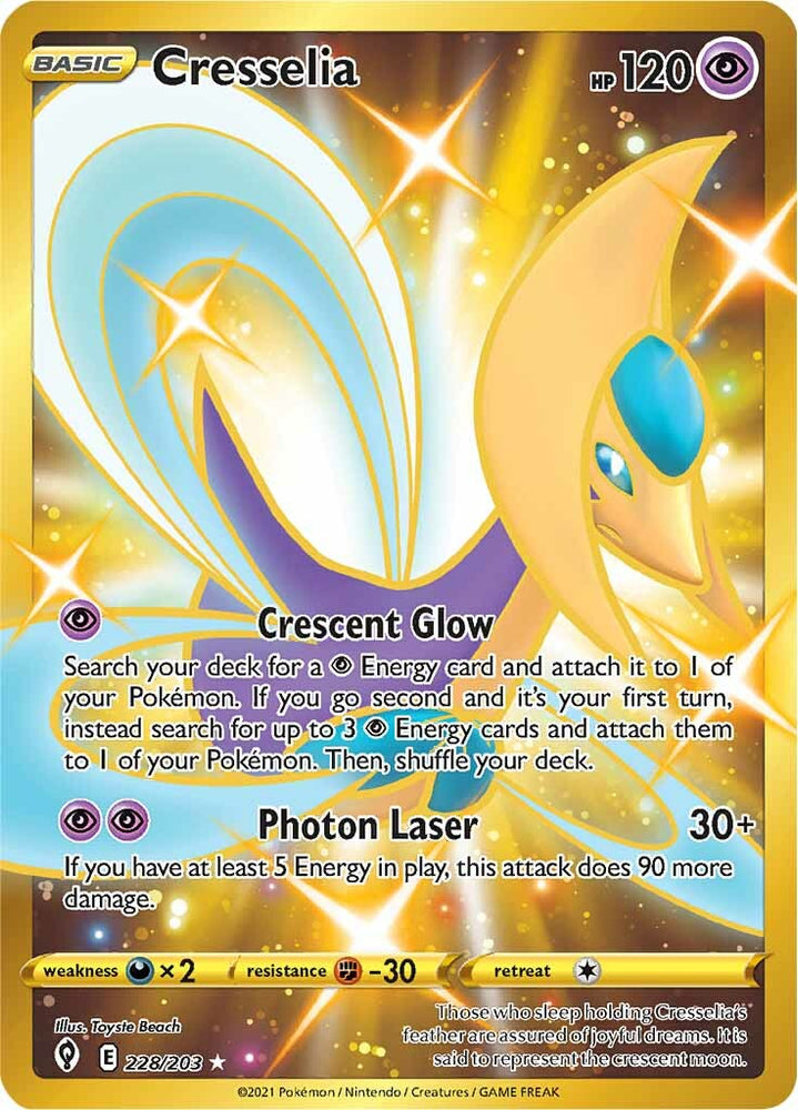 Pokemon | Cresselia (228/203) [Sword & Shield: Evolving Skies] | The Nerd Merchant