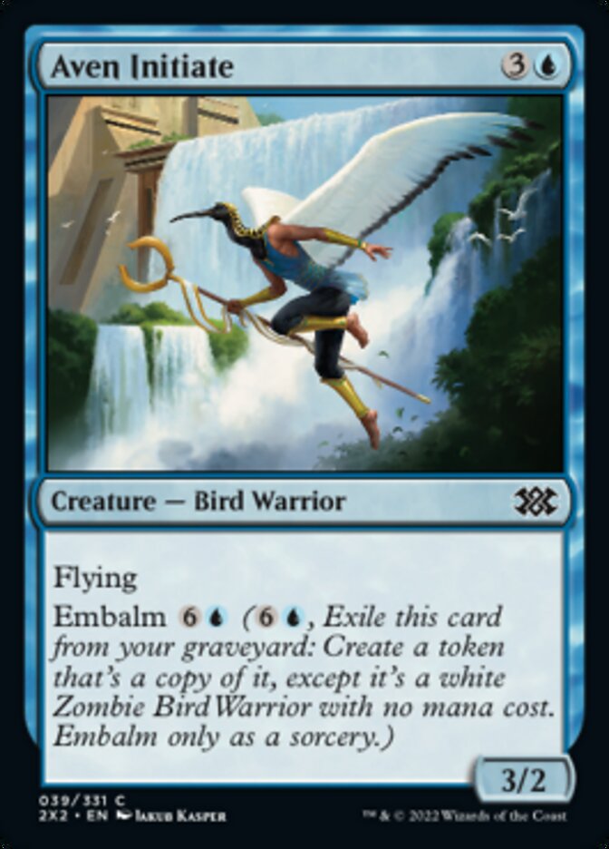 Magic | Aven Initiate [Double Masters 2022] | The Nerd Merchant
