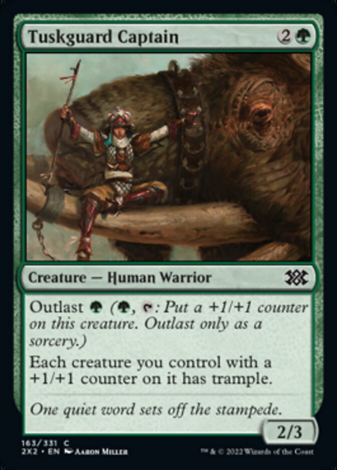 Magic | Tuskguard Captain [Double Masters 2022] | The Nerd Merchant