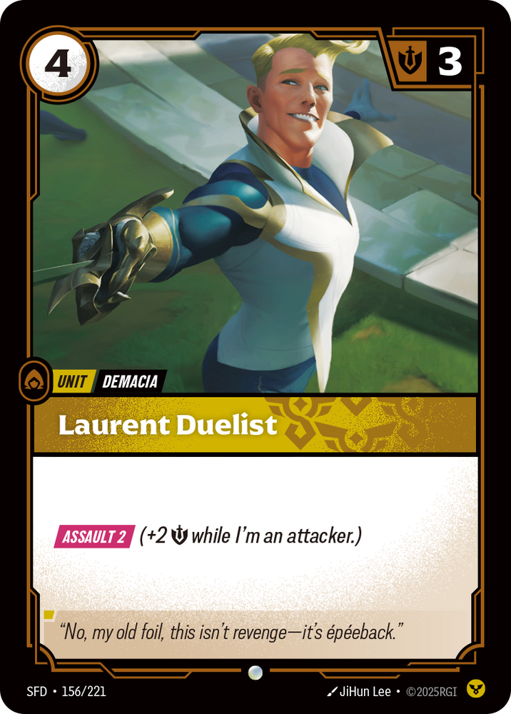 Laurent Duelist - Spiritforged #156