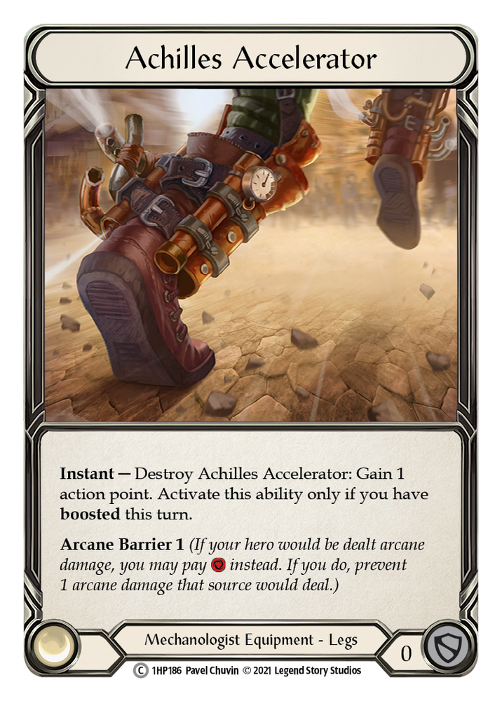 Flesh and Blood TCG | Achilles Accelerator [1HP186] (History Pack 1) | The Nerd Merchant