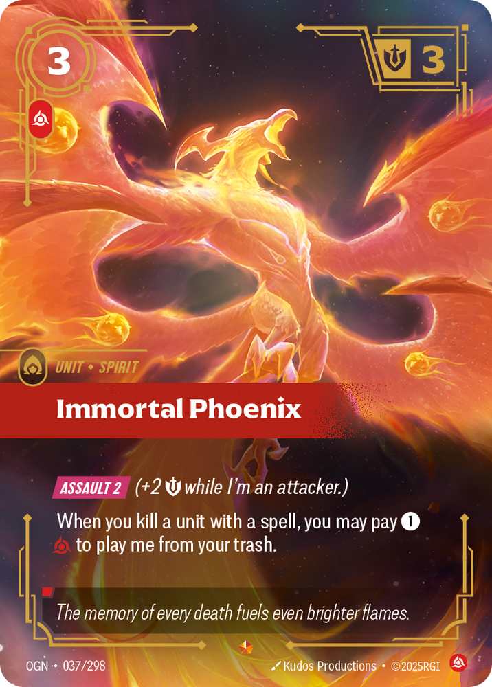 Immortal Phoenix (Foil) - Origins #37