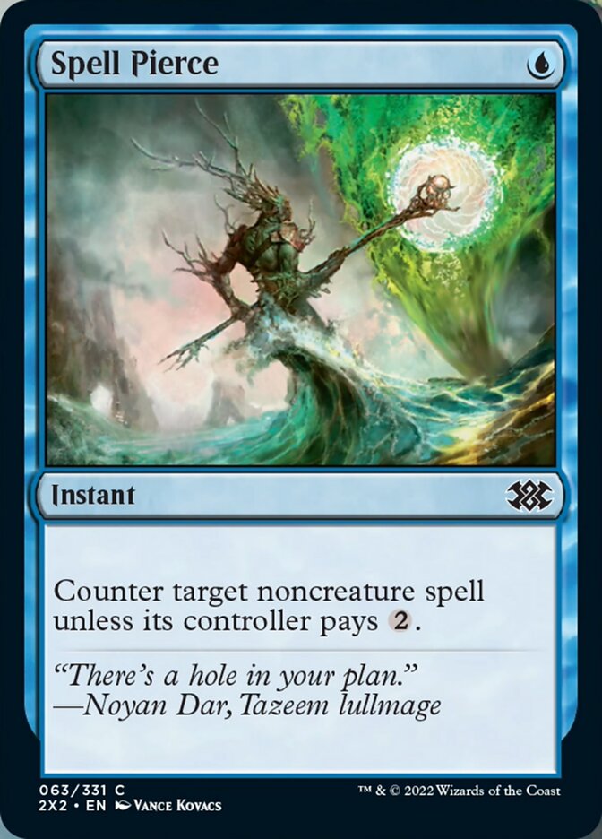 Magic | Spell Pierce [Double Masters 2022] | The Nerd Merchant