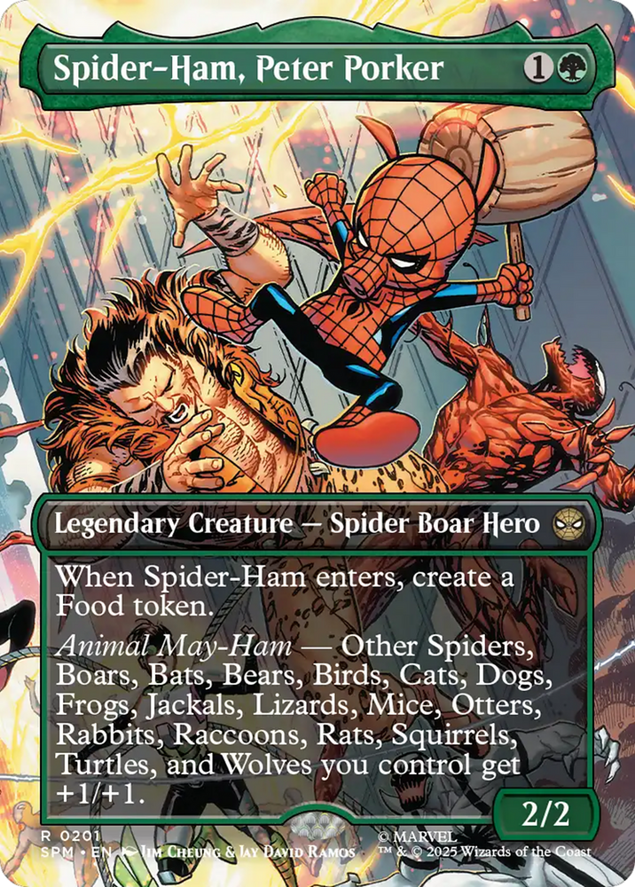 Magic | Spider-Ham, Peter Porker (Borderless) [Marvel's Spider-Man] | The Nerd Merchant