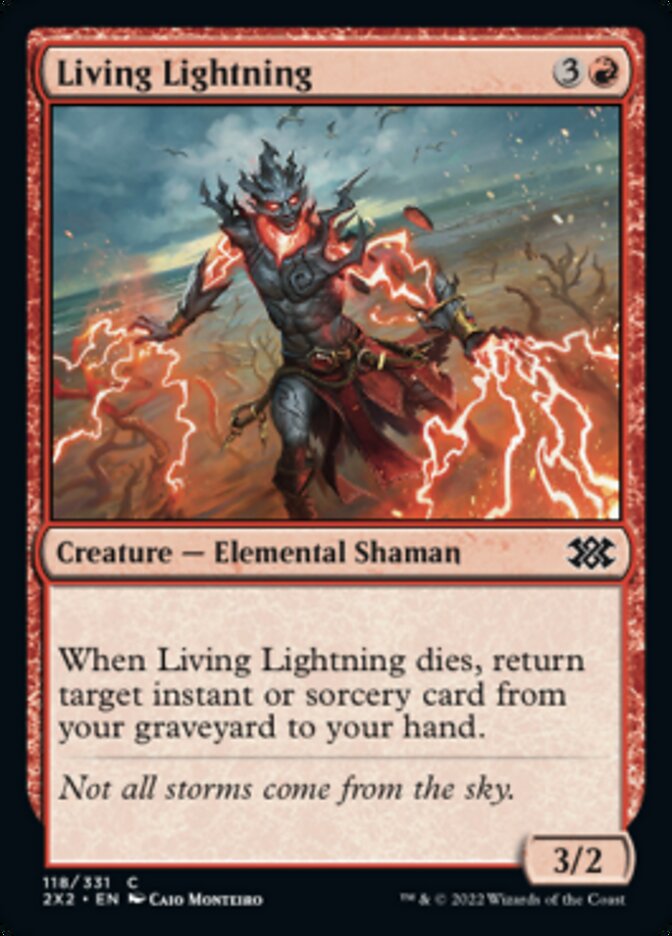 Magic | Living Lightning [Double Masters 2022] | The Nerd Merchant
