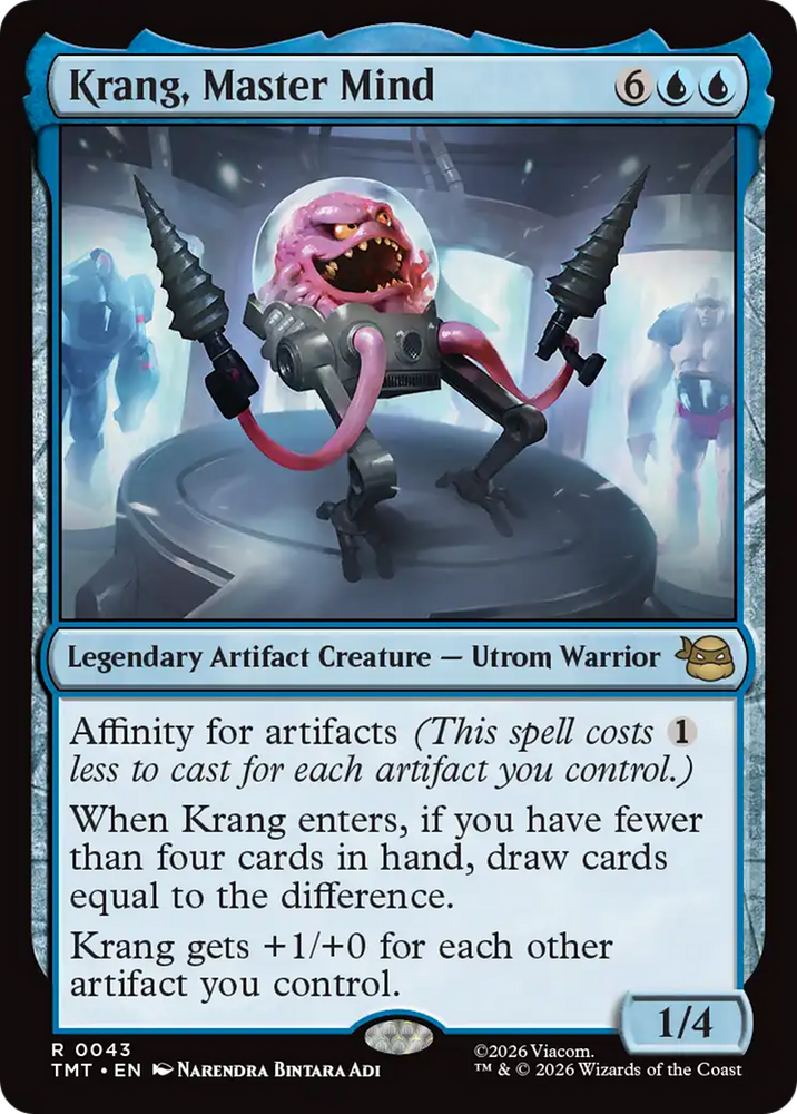 Magic | Krang, Master Mind [Teenage Mutant Ninja Turtles] | The Nerd Merchant