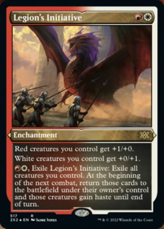 Magic | Legion's Initiative (Foil Etched) [Double Masters 2022] | The Nerd Merchant