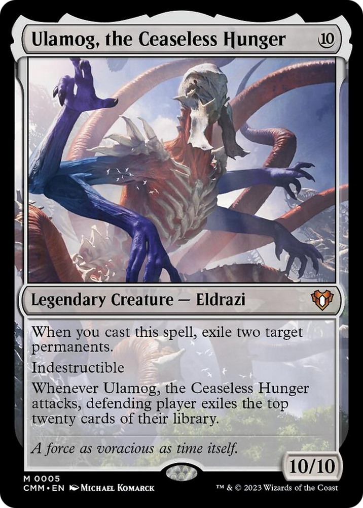Magic | Ulamog, the Ceaseless Hunger [Commander Masters] | The Nerd Merchant