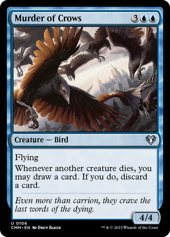 Magic | Murder of Crows [Commander Masters] | The Nerd Merchant