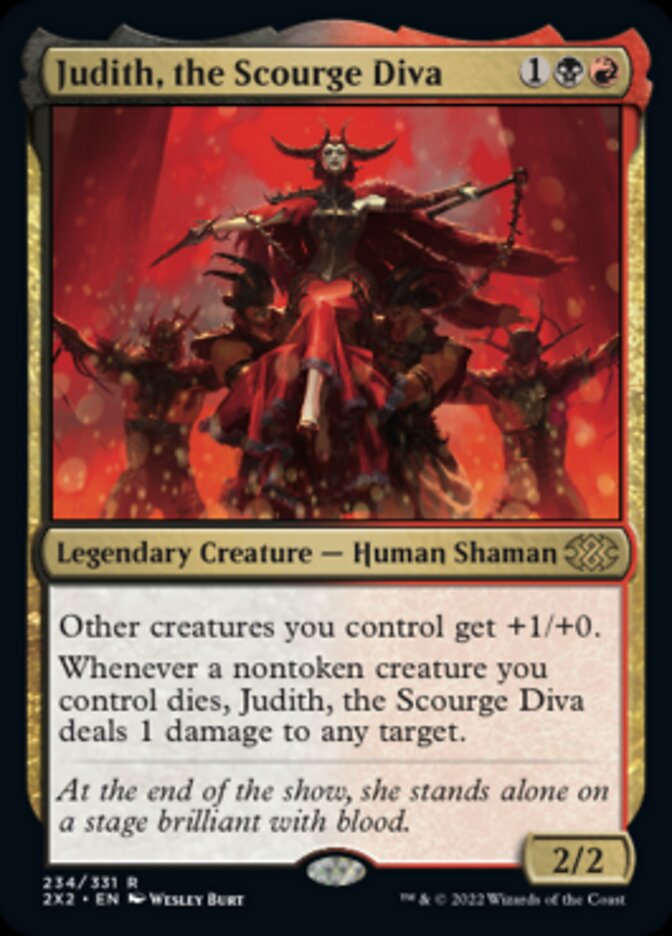 Magic | Judith, the Scourge Diva [Double Masters 2022] | The Nerd Merchant