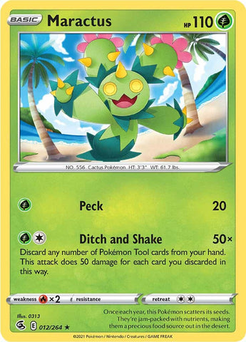 Pokemon | Maractus (012/264) [Sword & Shield: Fusion Strike] | The Nerd Merchant