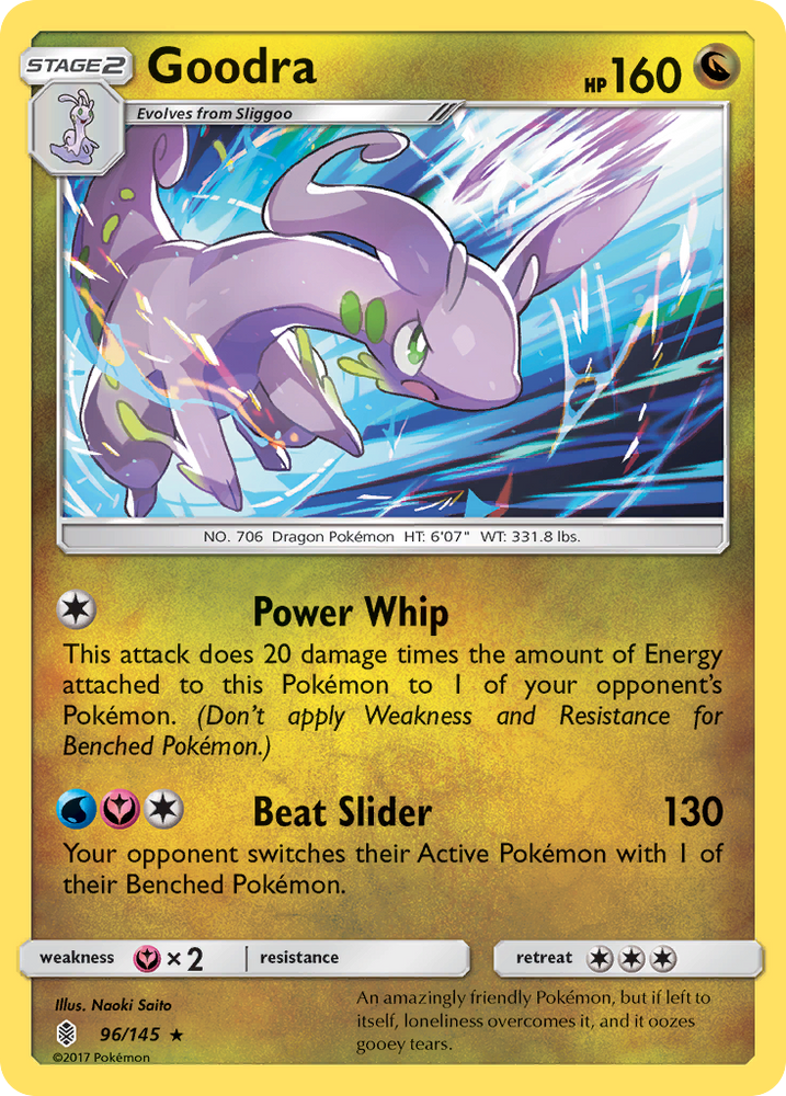 Pokemon | Goodra (96/145) [Sun & Moon: Guardians Rising] | The Nerd Merchant