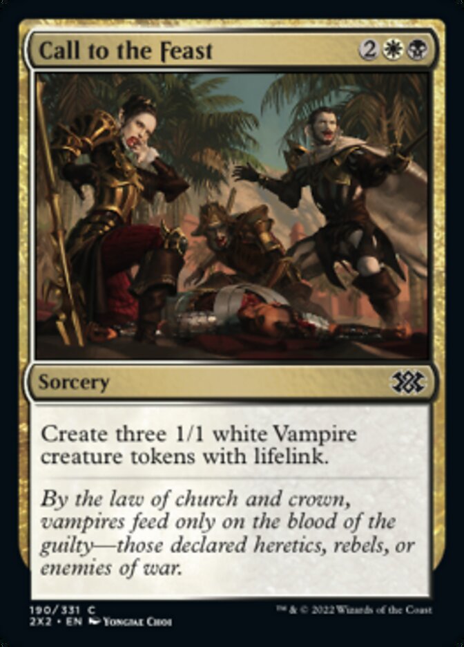 Magic | Call to the Feast [Double Masters 2022] | The Nerd Merchant