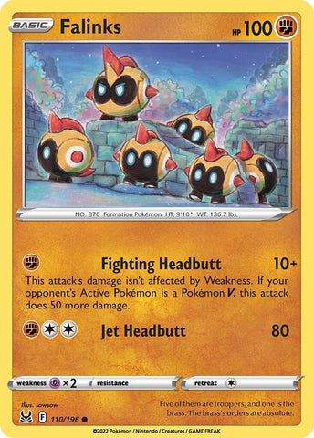 Pokemon | Falinks (110/196) [Sword & Shield: Lost Origin] | The Nerd Merchant