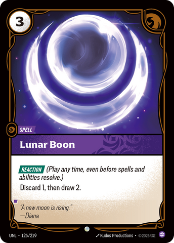 Lunar Boon - Unleashed (125/219)