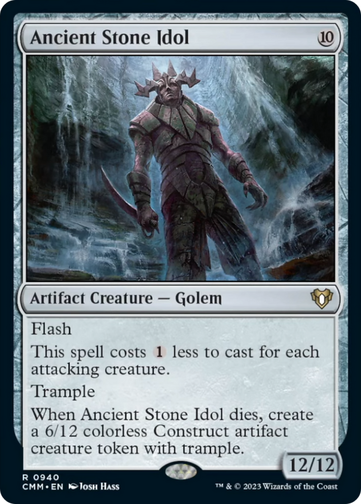 Magic | Ancient Stone Idol [Commander Masters] | The Nerd Merchant