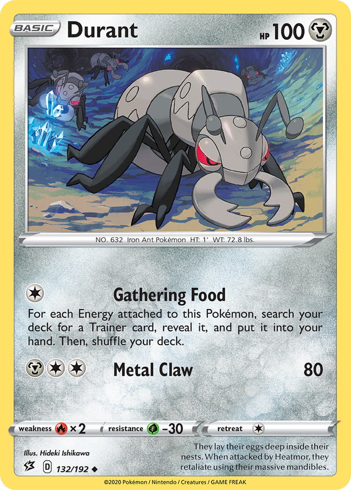 Pokemon | Durant (132/192) [Sword & Shield: Rebel Clash] | The Nerd Merchant