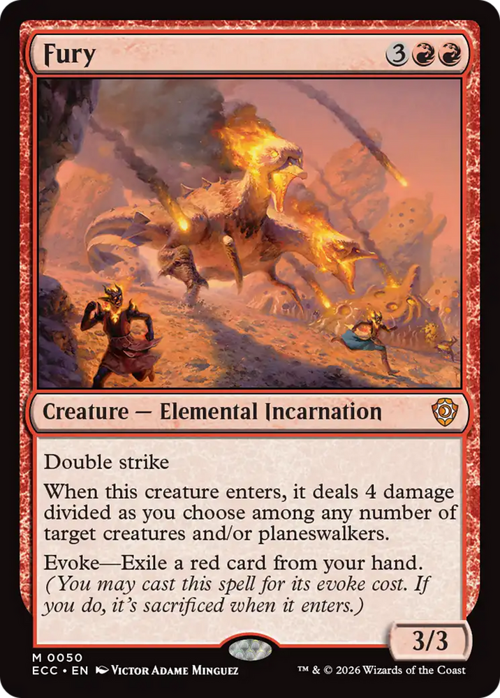 Magic | Fury [Lorwyn Eclipsed Commander] | The Nerd Merchant