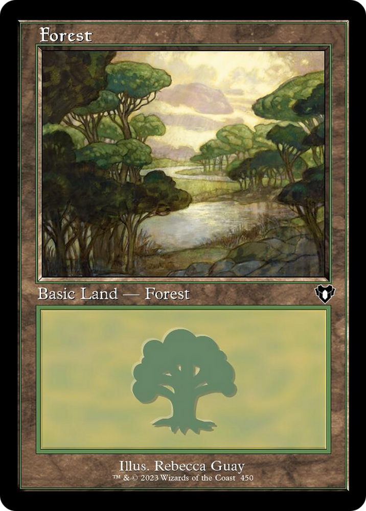 Magic | Forest (450) (Retro) [Commander Masters] | The Nerd Merchant