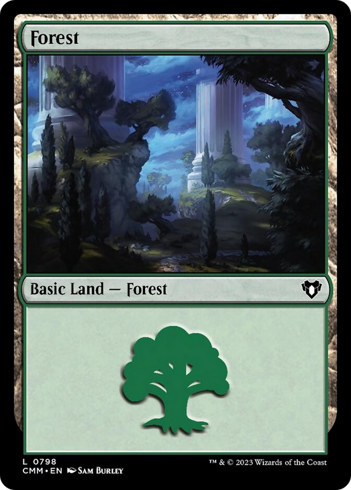 Magic | Forest (798) [Commander Masters] | The Nerd Merchant