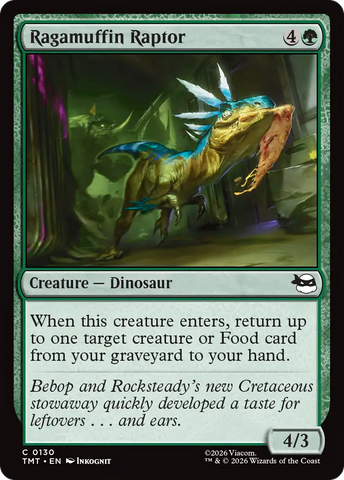 Magic | Ragamuffin Raptor [Teenage Mutant Ninja Turtles] | The Nerd Merchant