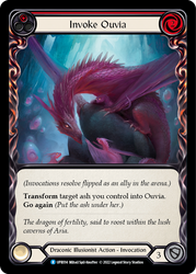 Flesh and Blood TCG | Invoke Ouvia // Ouvia [UPR014] (Uprising) | The Nerd Merchant