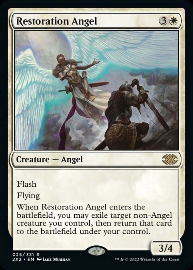 Magic | Restoration Angel [Double Masters 2022] | The Nerd Merchant