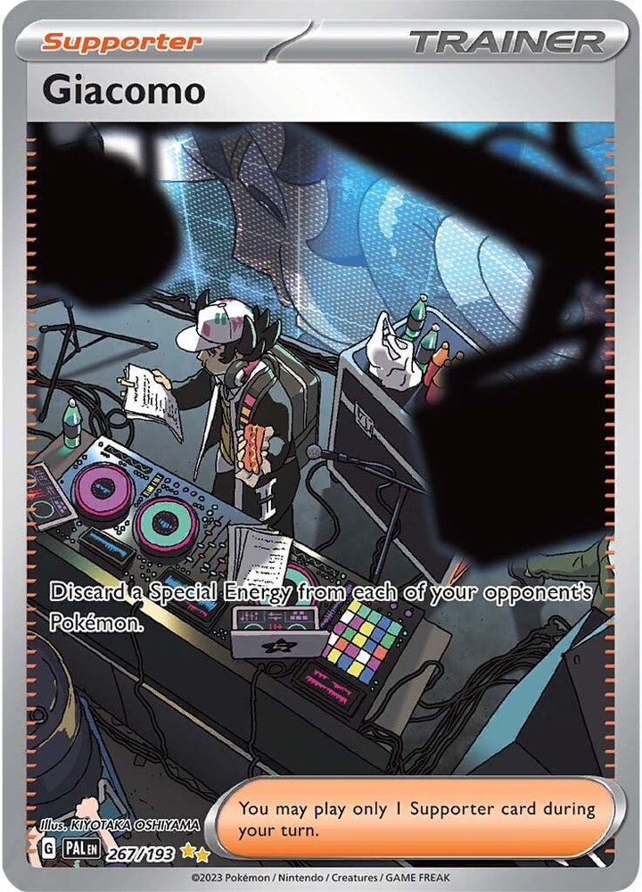 Pokemon | Giacomo (267/193) [Scarlet & Violet: Paldea Evolved] | The Nerd Merchant