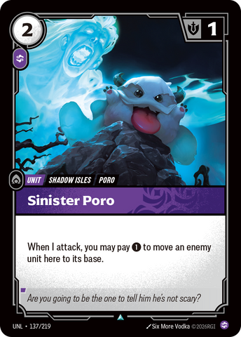 Sinister Poro - Unleashed (137/219)