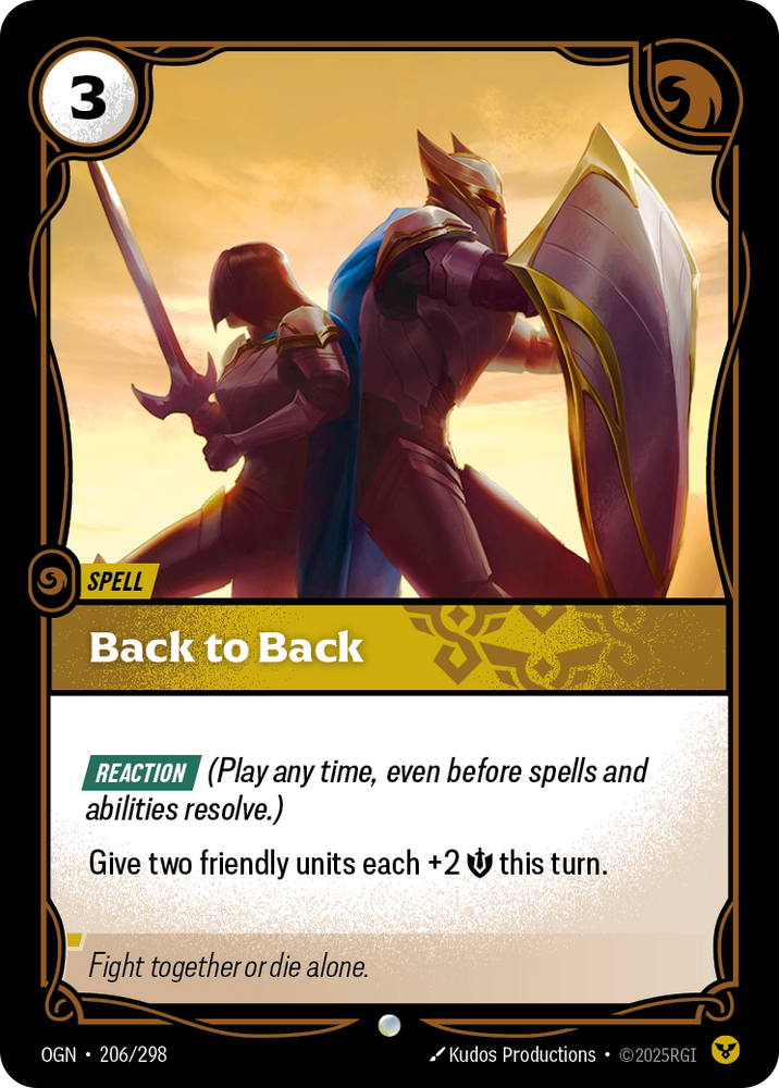 Back to Back - Origins #206