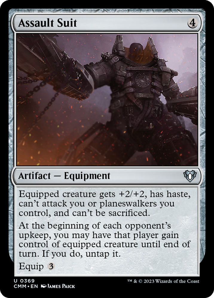 Magic | Assault Suit [Commander Masters] | The Nerd Merchant